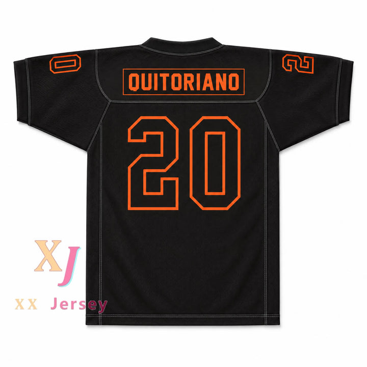PERSONALIZADO Cualquier Nombre Número TEAGAN QUITORIANO 20 SPRAGUE HIGH SCHOOL OLYMPIANS Camiseta de Fútbol Cosida S-6XL