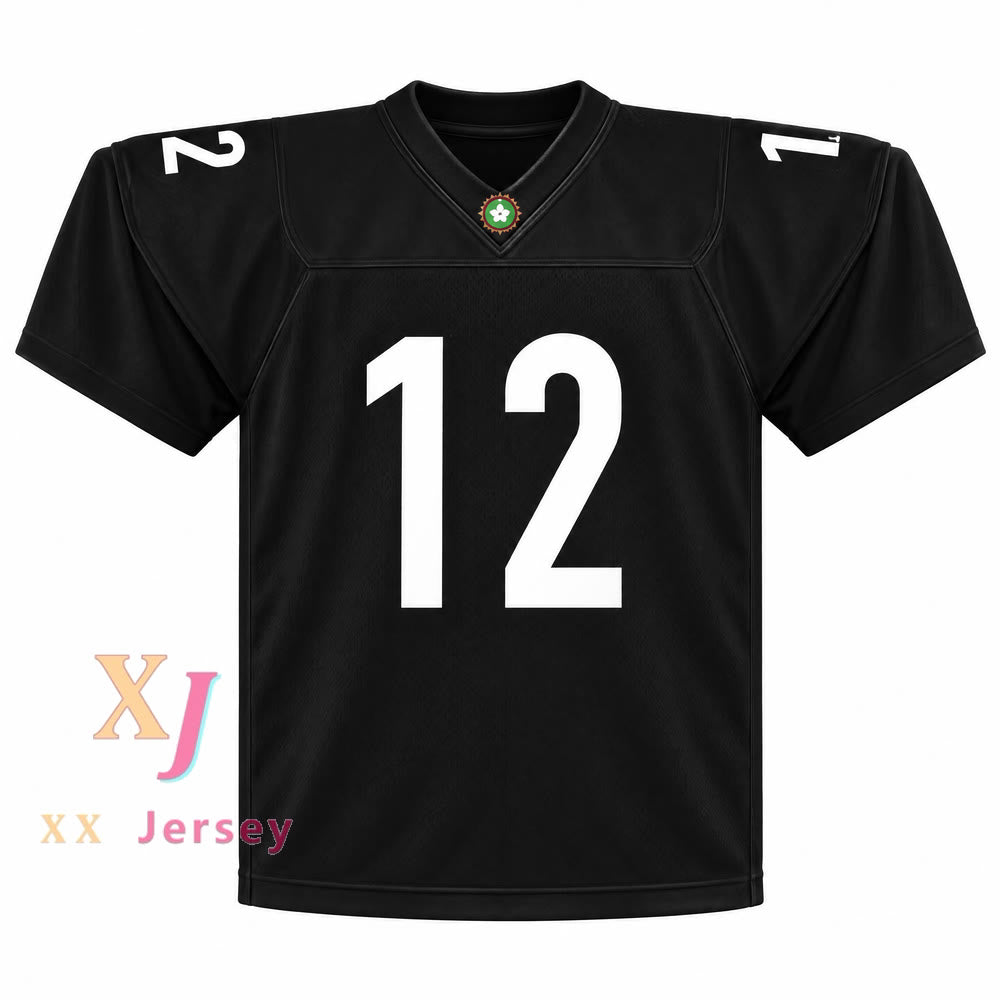 PERSONALIZA Cualquier Nombre Número TYLER CHERUBINI 12 MIAMI SHARKS RIBETE BLANCO JERSEY DE FÚTBOL UN DOMINGO CUALQUIERA Costura Superior S-6XL