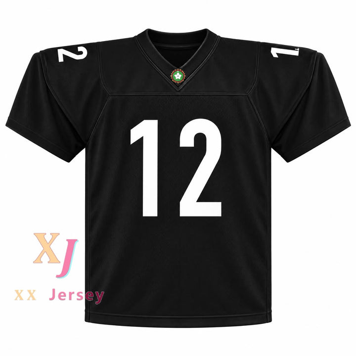 PERSONALIZA Cualquier Nombre Número TYLER CHERUBINI 12 MIAMI SHARKS RIBETE BLANCO JERSEY DE FÚTBOL UN DOMINGO CUALQUIERA Costura Superior S-6XL