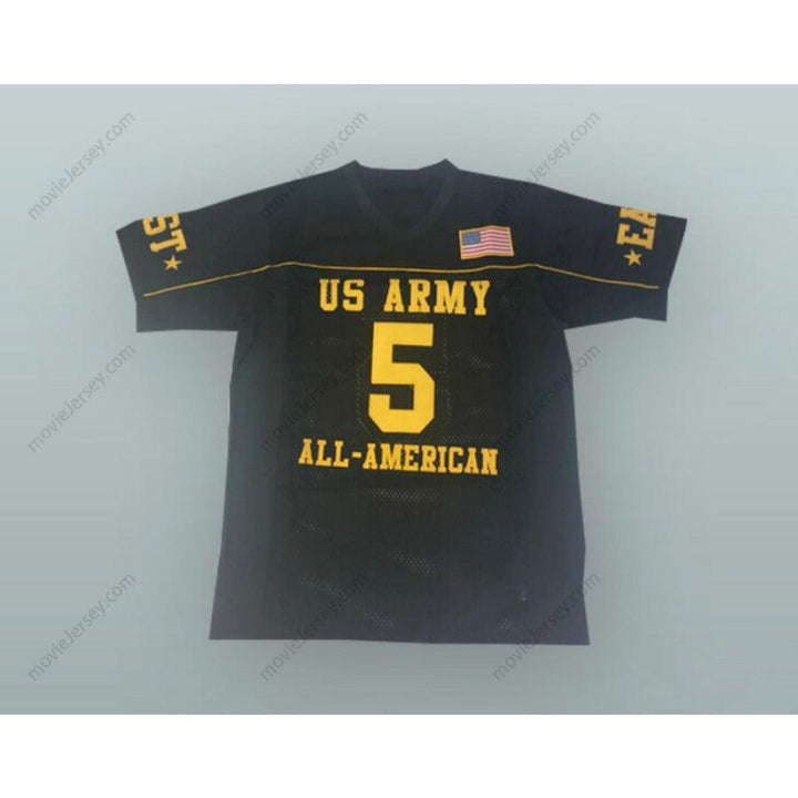 PERSONALIZA Cualquier Nombre Número TIM TEBOW 5 U.S. ARMY HIGH SCHOOL ALL-AMERICAN EAST BLACK Camiseta de Fútbol con Costura Superior Tallas S-6XL
