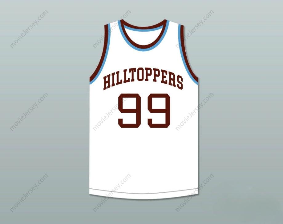 PERSONALIZADO Cualquier Nombre Número GEORGE MIKAN 99 JOLIET CATHOLIC HIGH SCHOOL HILLTOPPERS CAMISETA BLANCA DE BALONCESTO 1 Arriba Cosida S-6XL