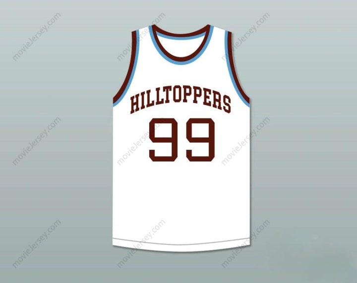 PERSONALIZADO Cualquier Nombre Número GEORGE MIKAN 99 JOLIET CATHOLIC HIGH SCHOOL HILLTOPPERS CAMISETA BLANCA DE BALONCESTO 1 Arriba Cosida S-6XL