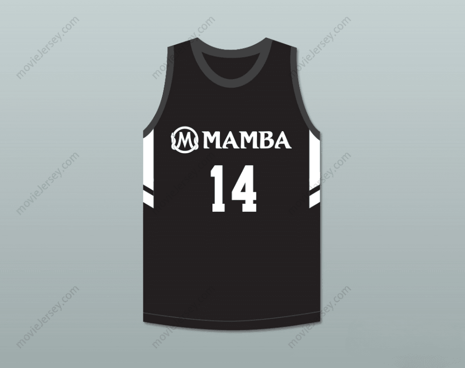CUSTOM ANY Name Number PAYTON 14 MAMBA BALLERS BLACK BASKETBALL JERSEY VERSION 3 Top Stitched S-6XL