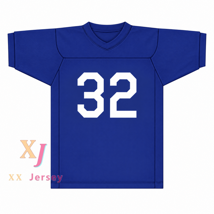 Custom Ray Nitschke 32 Proviso East High School Pirates Royal Football Jersey