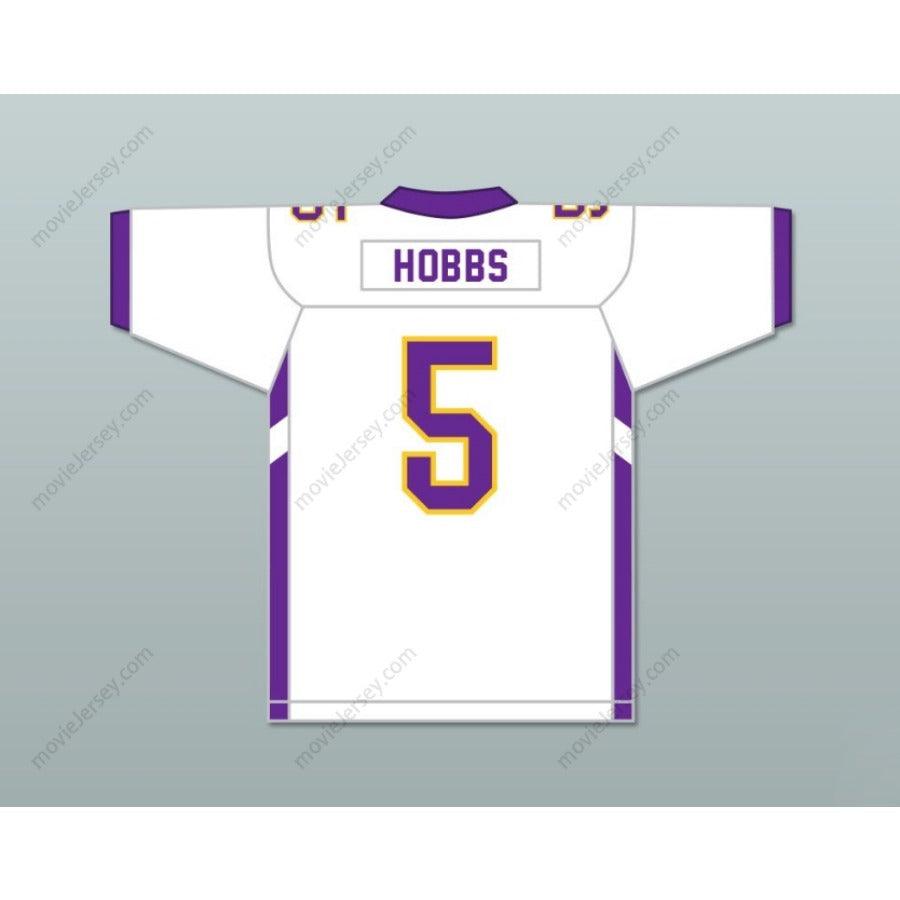 PERSONALIZA Cualquier Nombre Número NATE HOBBS 5 Camiseta de Fútbol Masculina de Secundaria BULLDOGS Cosida Tallas S-6XL