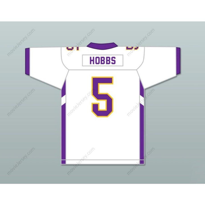 PERSONALIZA Cualquier Nombre Número NATE HOBBS 5 Camiseta de Fútbol Masculina de Secundaria BULLDOGS Cosida Tallas S-6XL