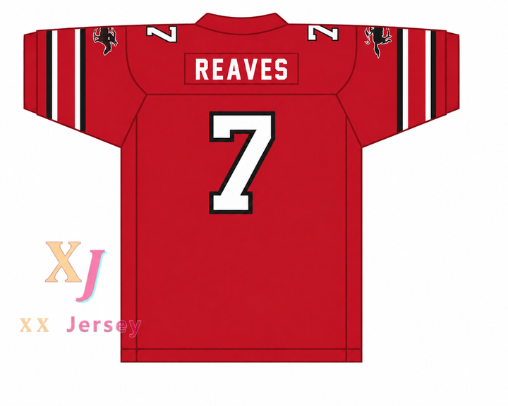 Custom John Reaves 7 Tampa Bay Bandits 1983-85 USFL Football Jersey