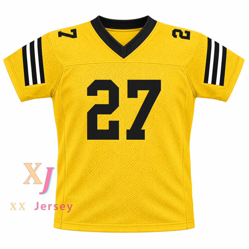 CAMISETA DE FÚTBOL PERSONALIZADA con Cualquier Nombre y Número VINNIE SALVUCCI 27 AMPIPE HIGH SCHOOL BULLDOGS Cosida Tallas S-6XL