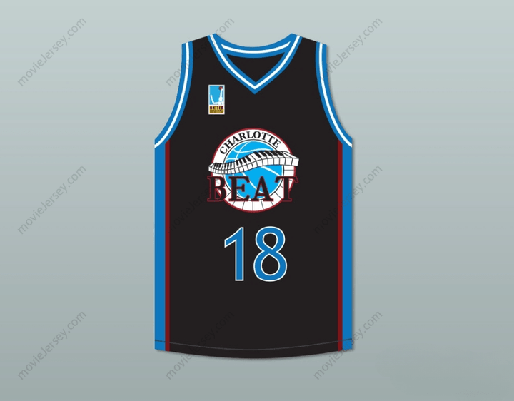PERSONALIZADO CUALQUIER Nombre Número VLADE DIVAC MORSE 18 CHARLOTTE BEAT CAMISETA DE BALONCESTO LOCAL CON PARCHE DE LA UBA JUWANNA MANN Cosido en la parte superior S-6XL