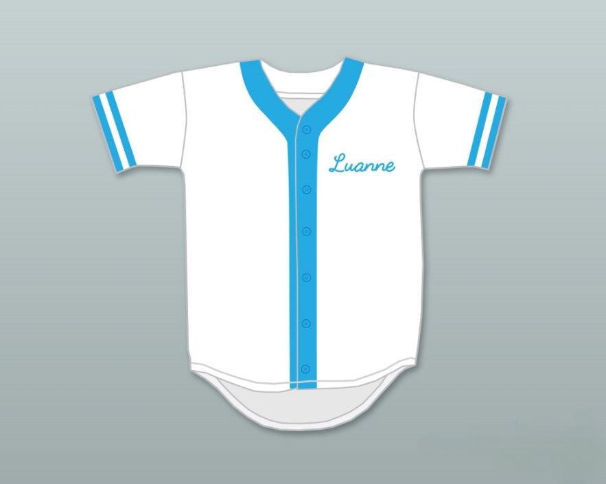 Camiseta de béisbol con nombre y número personalizados LUANNE PLATTER STRICKLAND PROPANE SOFTBALL TEAM con costuras superiores S-6XL