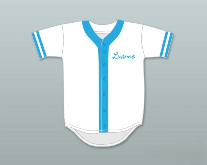 Camiseta de béisbol con nombre y número personalizados LUANNE PLATTER STRICKLAND PROPANE SOFTBALL TEAM con costuras superiores S-6XL