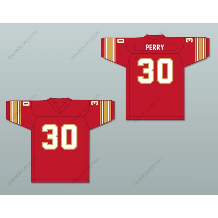 PERSONALIZA Cualquier Nombre Número 1983 USFL LEON PERRY 30 BIRMINGHAM STALLIONS ROAD Camiseta de fútbol americano Cosida Tallas S-6XL