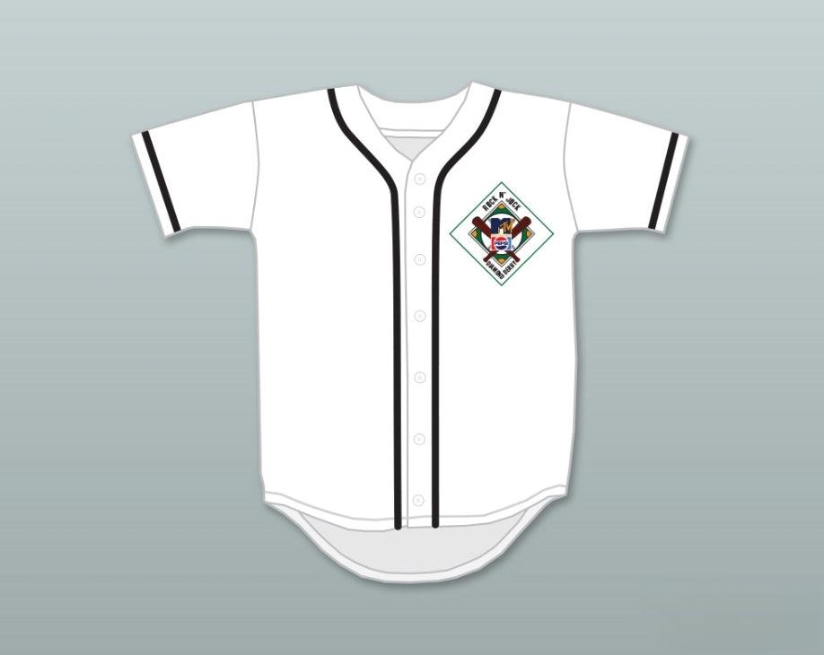 Custom Any Name Number BRUCE HORNSBY 3 SALAMANDERS BASEBALL JERSEY 1ST ANNUAL ROCK N' JOCK DIAMOND DERBY Top Stitched S-6XL