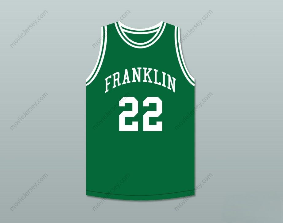 CUSTOM ANY Name Number ANDRE IGUODALA 22 FRANKLIN MIDDLE SCHOOL GREEN BASKETBALL JERSEY 3 Top Stitched S-6XL