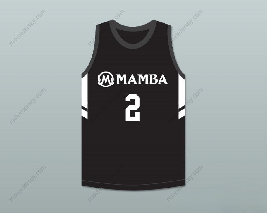 CUSTOM ANY Name Number GIGI 2 MAMBA BALLERS BLACK BASKETBALL JERSEY VERSION 3 Top Stitched S-6XL