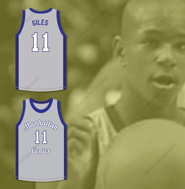 PERSONALIZADA CUALQUIER Nombre Número CAMERON GILES 11 CAMISETA BALONCESTO CENTRO RAMS Cosida Tallas S-6XL