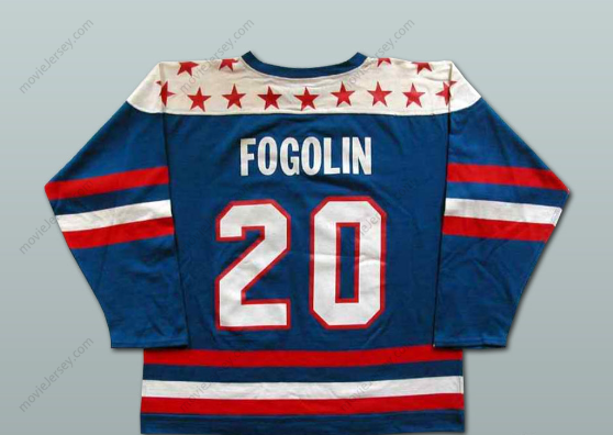 Custom Any Name Number Lee Fogolin Team USA Canada Cup Hockey Jersey Top Stitched S-6XL