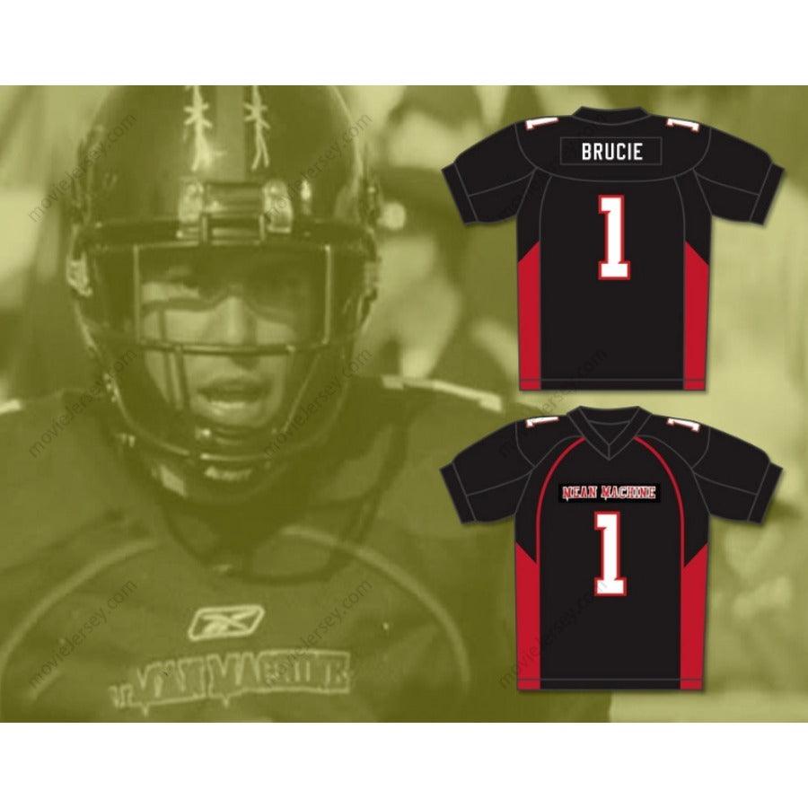 PERSONALIZADO Cualquier Nombre Número NICHOLAS TURTURRO 1 BRUCIE MEAN MACHINE CONVICTS Camiseta de Fútbol Cosida S-6XL