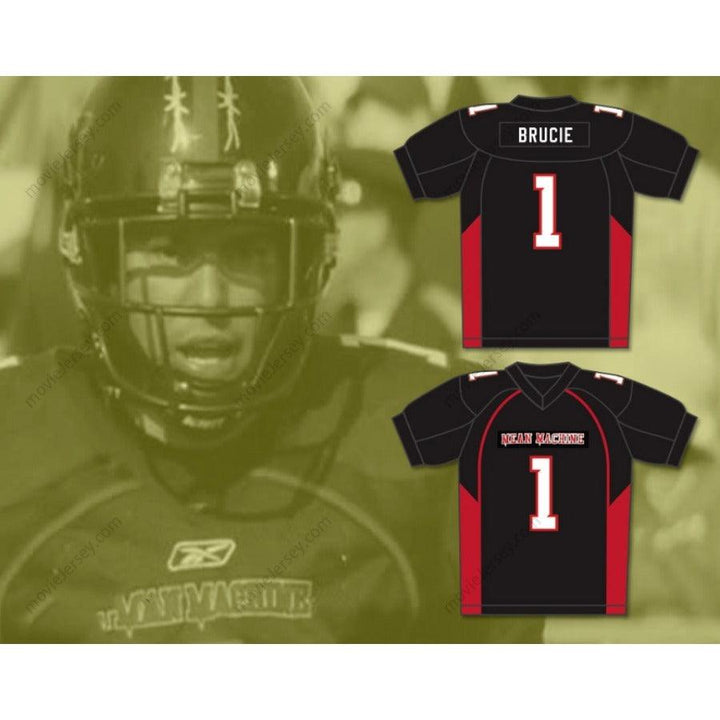 PERSONALIZADO Cualquier Nombre Número NICHOLAS TURTURRO 1 BRUCIE MEAN MACHINE CONVICTS Camiseta de Fútbol Cosida S-6XL