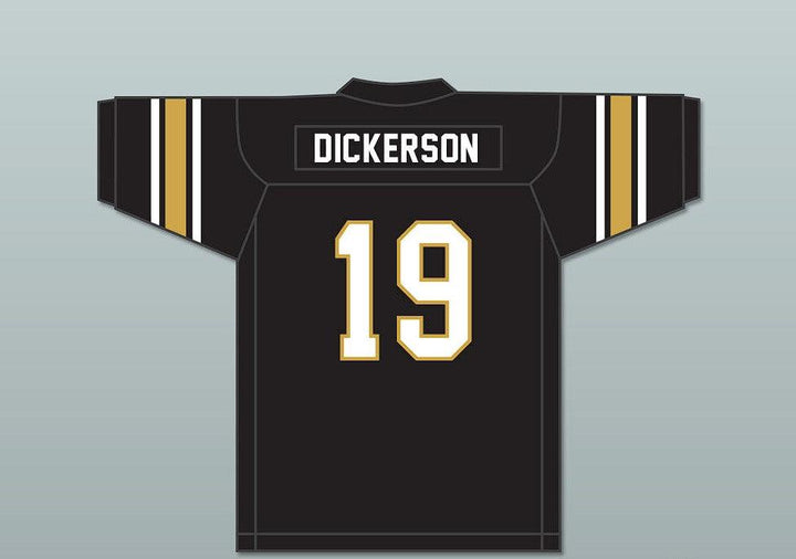 PERSONALIZA Cualquier Nombre Número Eric Dickerson 19 Sealy High School Tigers Blanco Negro Jersey de Fútbol Top Cosido Tallas S-6XL