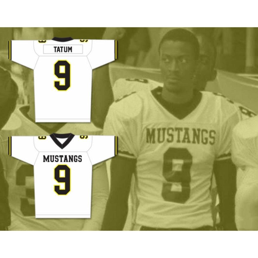 PERSONALIZADO Cualquier Nombre Número RAY VOODOO TATUM WEST CAMBRIA MUSTANGS 9 CAMISETA FÚTBOL FRIDAY NIGHT LIGHTS Cosido S-6XL