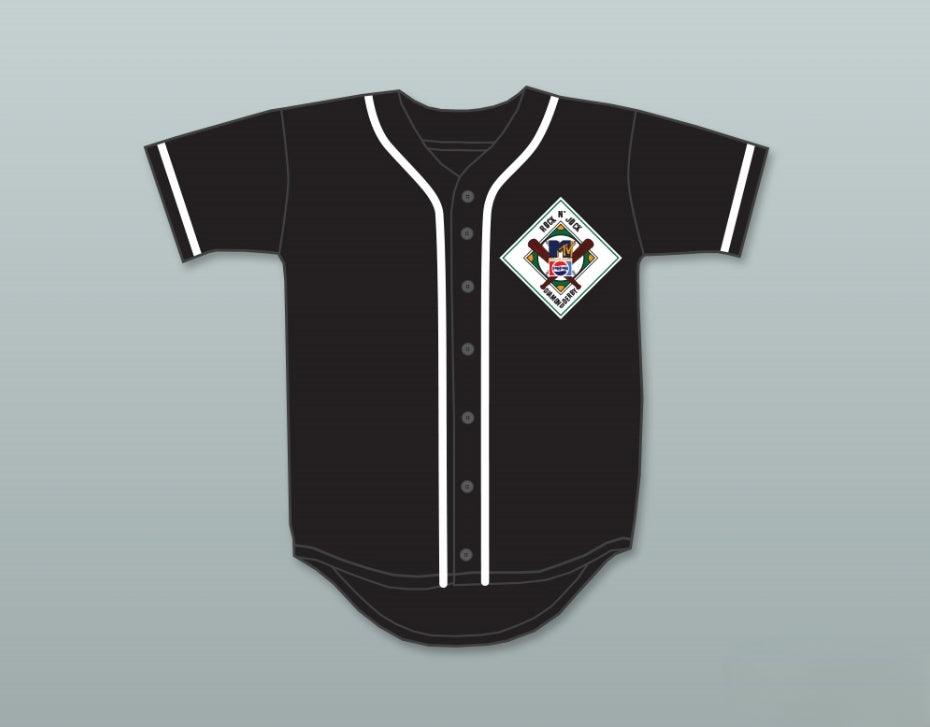 Custom Any Name Number KEANU REEVES 37 AARDVARKS BASEBALL JERSEY 1ST ANNUAL ROCK N' JOCK DIAMOND DERBY Top Stitched S-6XL