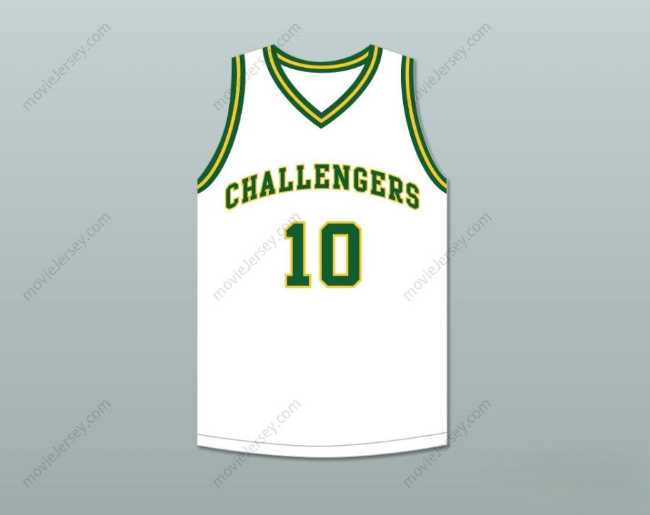 PERSONALIZADO Cualquier Nombre Número TIM HARDAWAY 10 CARVER MILITARY ACADEMY CHALLENGERS CAMISETA BALONCESTO BLANCA BORDADA S-6XL