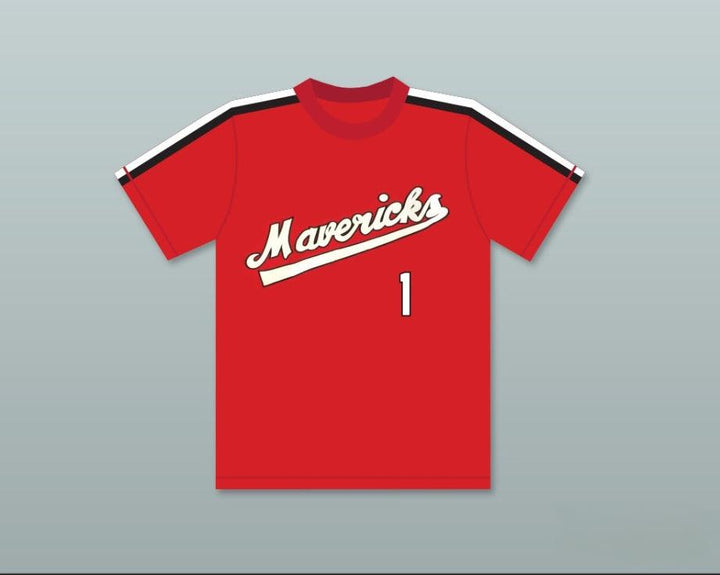 Personalizado Cualquier Nombre Número JON YOSHIWARA 1 CAMISETA DE BÉISBOL LOS BASTARDOS APALEADOS DEL BÉISBOL Costura Superior S-6XL
