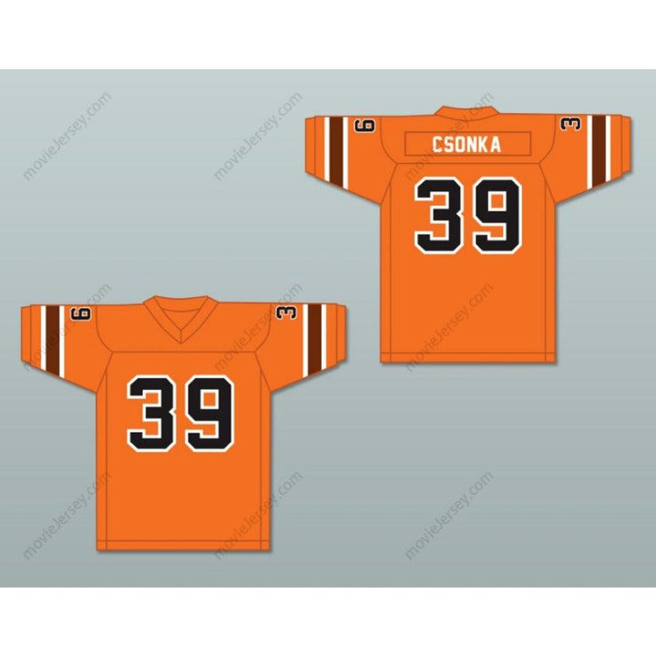 PERSONALIZADO CUALQUIER Nombre Número 1974-75 WFL LARRY CSONKA 39 MEMPHIS GRIZZLIES ROAD Camiseta de fútbol Cosido S-6XL
