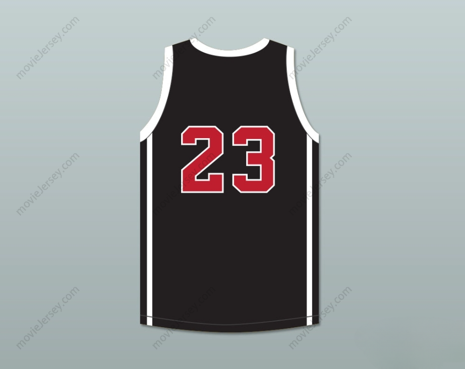 CUSTOM ANY Name Number LEBRON JAMES 23 OHIO SHOOTING STARS AAU BLACK BASKETBALL JERSEY MORE THAN A GAME Top Stitched S-6XL