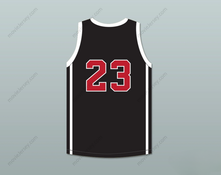CUSTOM ANY Name Number LEBRON JAMES 23 OHIO SHOOTING STARS AAU BLACK BASKETBALL JERSEY MORE THAN A GAME Top Stitched S-6XL