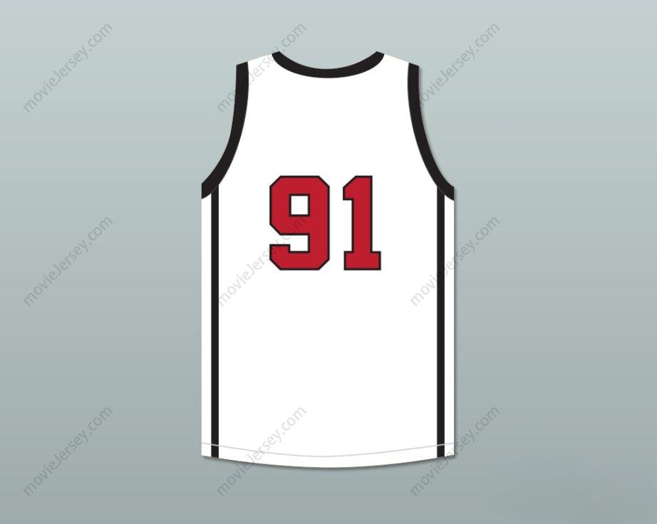 PERSONALIZADO Cualquier Nombre Número SIAN ALGODÓN 91 OHIO SHOOTING STARS CAMISETA DE BALONCESTO BLANCA AAU MÁS QUE UN JUEGO Costuras Reforzadas S-6XL