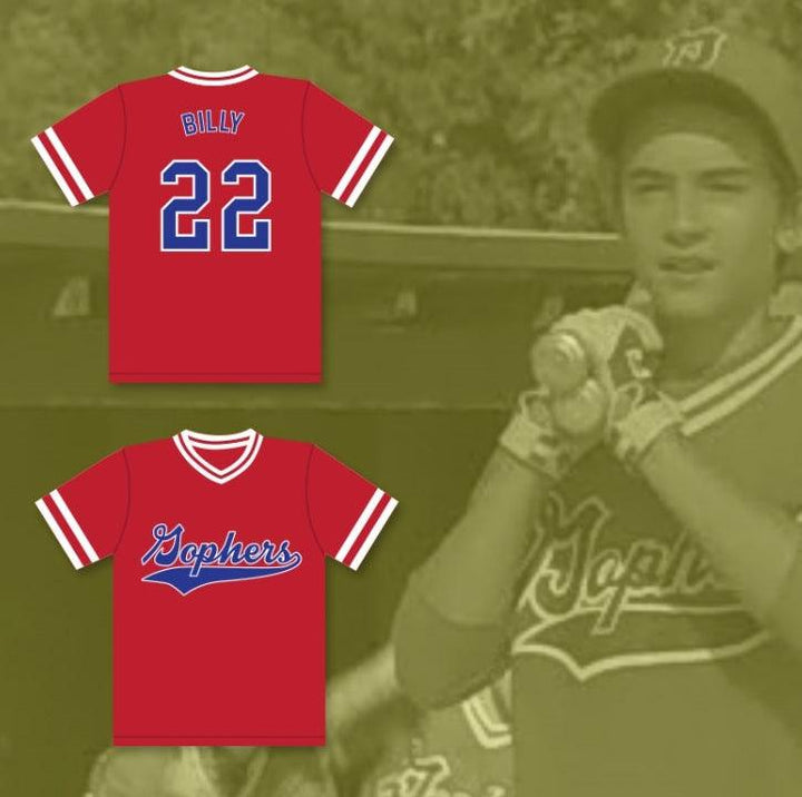 Camiseta de béisbol de la Liga Pequeña, personalizada con nombre y número BILLY 22 GOPHERS LITTLE LEAGUE LITTLE BIG LEAGUE, bordado, tallas S-6XL
