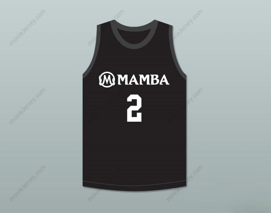PERSONALIZADO Cualquier Nombre Número GIANNA 2 MAMBA BALLERS Negro CAMISETA DE BALONCESTO Cosida S-6XL