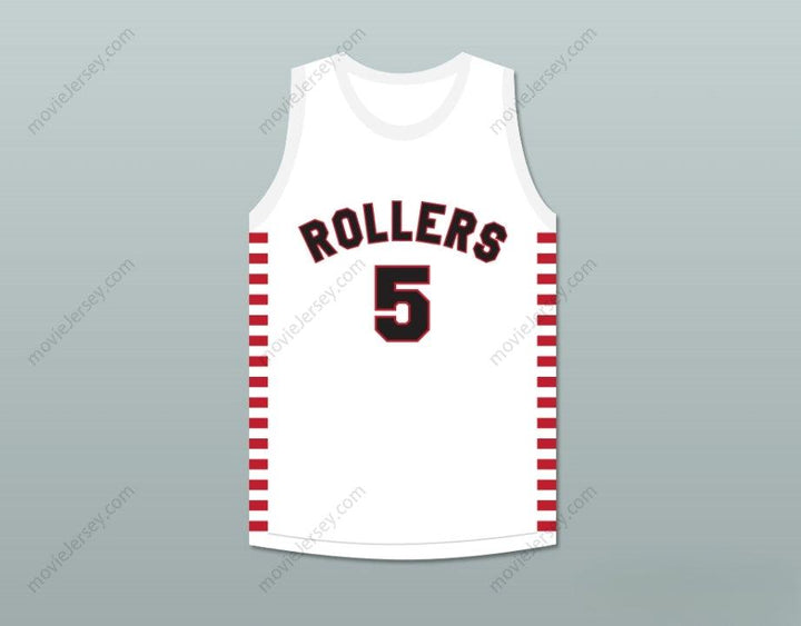 PERSONALIZADO Cualquier Nombre Número KENNY SAILORS 5 PROVIDENCE STEAMROLLERS BALONCESTO JERSEY Camiseta Cosida S-6XL