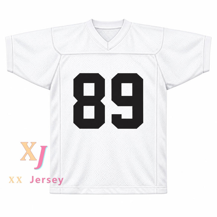 PERSONALIZA CUALQUIER Nombre Número WOODY HARRELSON KRUSHINSKI 89 CENTRAL HIGH SCHOOL WILDCATS Visitante Camiseta de Fútbol con Bordado Superior Tallas S-6XL