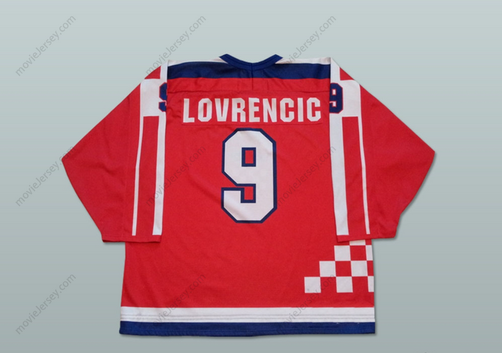 Custom Any Name Number Croatia Hockey Jersey Top Stitched S-6XL