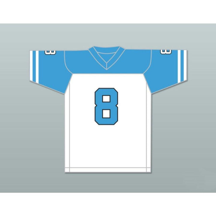 PERSONALIZADO Cualquier Nombre Número JEFF BOOMHAUER 8 ARLEN COUGARS HIGH SCHOOL LOCAL Camiseta de fútbol con costuras S-6XL