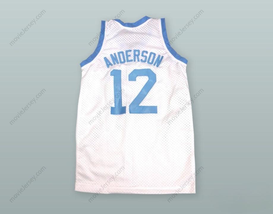 PERSONALIZADA Cualquier Nombre Número KENNY ANDERSON 12 CAMISETA BALONCESTO ARCHBISHOP MOLLOY Bordada Tallas S-6XL