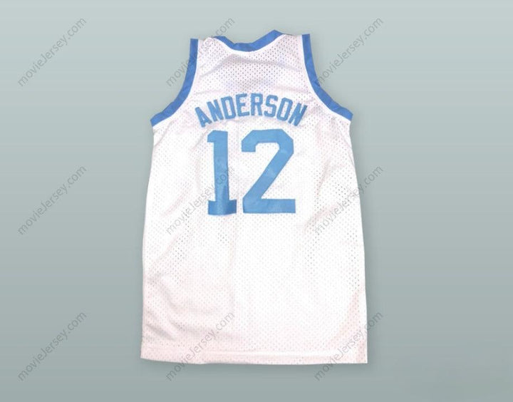PERSONALIZADA Cualquier Nombre Número KENNY ANDERSON 12 CAMISETA BALONCESTO ARCHBISHOP MOLLOY Bordada Tallas S-6XL