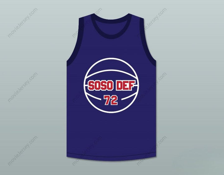 CAMISETA PERSONALIZADA CUALQUIER Nombre Número DRU HILL IN MY BED DA BRAT SOSO DEF 72 DE BALONCESTO Top Bordado Tallas S-6XL