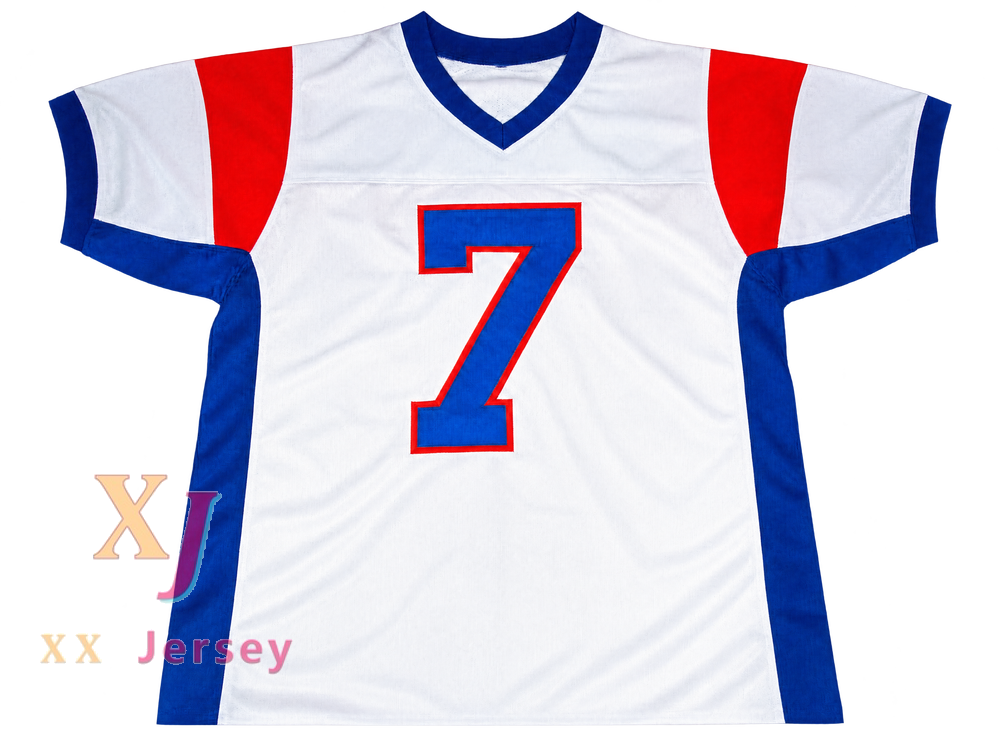 PERSONALIZADA CUALQUIER Nombre Número ALEX MORAN 7 BLUE MOUNTAIN STATE GOATS Camiseta Fútbol Cosida Tallas S-6XL