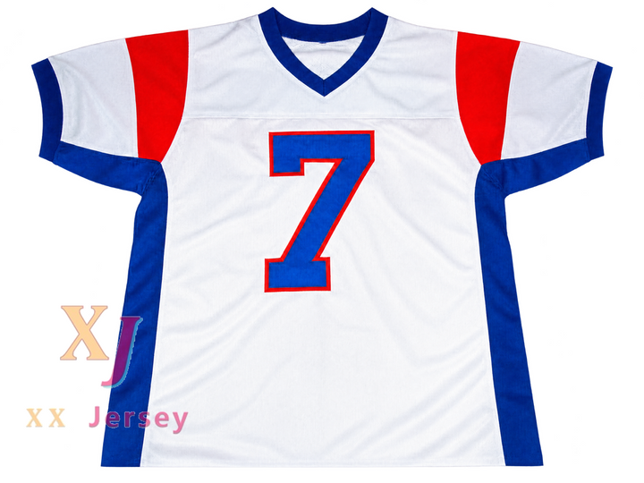 PERSONALIZADA CUALQUIER Nombre Número ALEX MORAN 7 BLUE MOUNTAIN STATE GOATS Camiseta Fútbol Cosida Tallas S-6XL