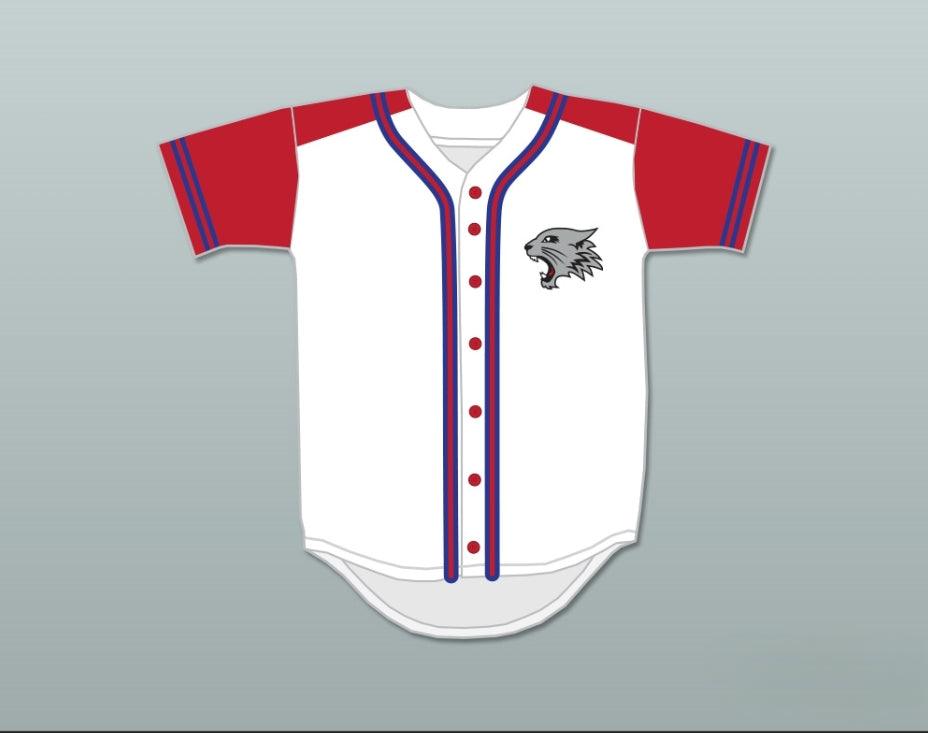 Camiseta de béisbol de los WILDCATS de la ESCUELA SECUNDARIA EAST, con el número 14, nombre personalizado de TROY BOLTON, con PARCHE cosido, tallas S-6XL