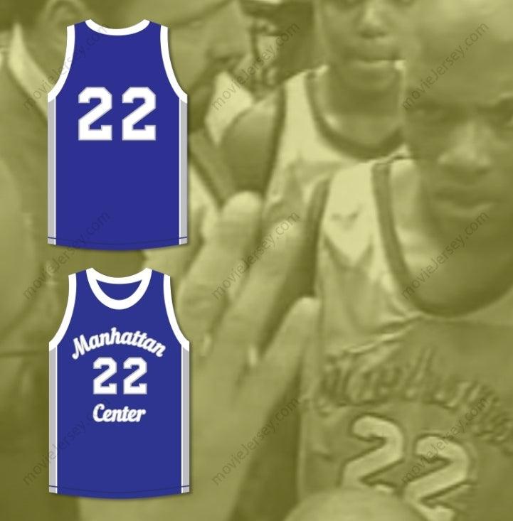 PERSONALIZA Cualquier Nombre Número RAPPER MASE 22 CAMISETA DE BALONCESTO AZUL DE LOS RAMS Bordada Tallas S-6XL