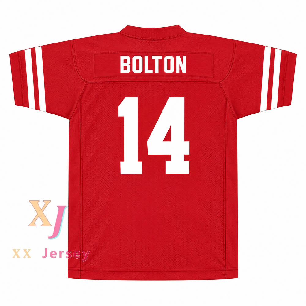 PERSONALIZAR Cualquier Nombre Número TROY BOLTON 14 EAST HIGH SCHOOL WILDCATS Camiseta de Fútbol Cosida Tallas S-6XL
