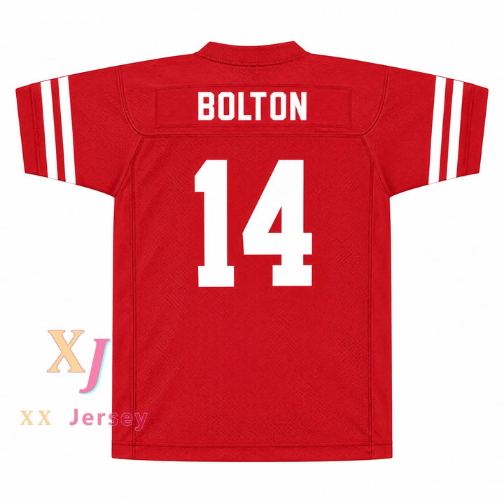 PERSONALIZAR Cualquier Nombre Número TROY BOLTON 14 EAST HIGH SCHOOL WILDCATS Camiseta de Fútbol Cosida Tallas S-6XL