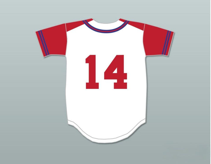 Personalizado Cualquier Nombre Número TROY BOLTON 14 EAST HIGH SCHOOL WILDCATS CAMISETA DE BÉISBOL Parte Superior Cosida S-6XL