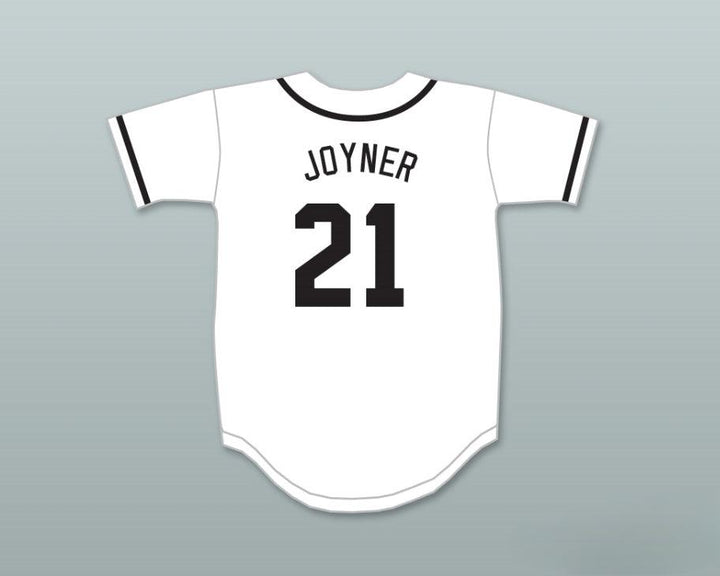 Camiseta de béisbol WALLY JOYNER 21 SALAMANDERS con número y nombre personalizados 1er ANUAL ROCK N' JOCK DIAMOND DERBY con costuras S-6XL