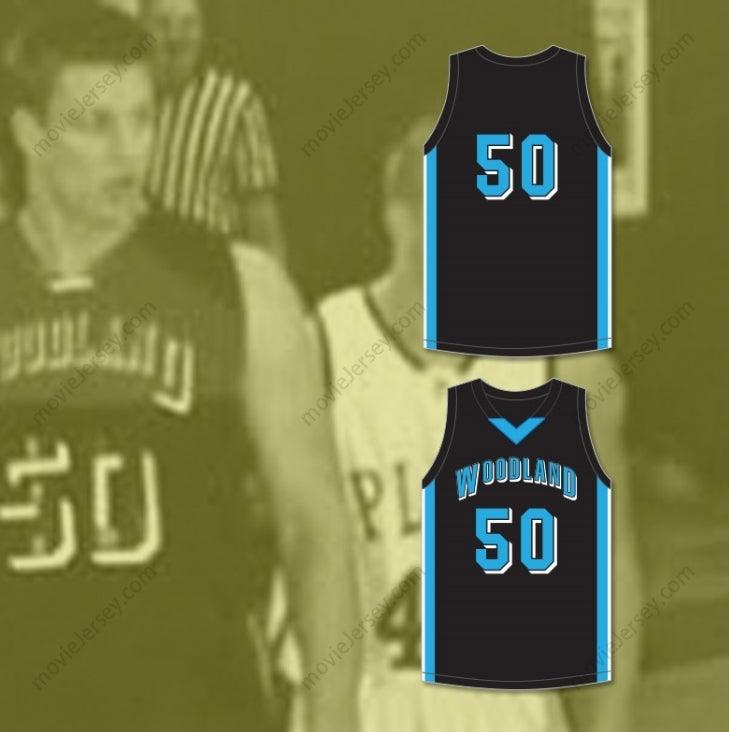 CUSTOM ANY Name Number ROB GRONKOWSKI 50  HILLS HIGH SCHOOL WOLVERINES BLACK BASKETBALL JERSEY 1 Top Stitched S-6XL